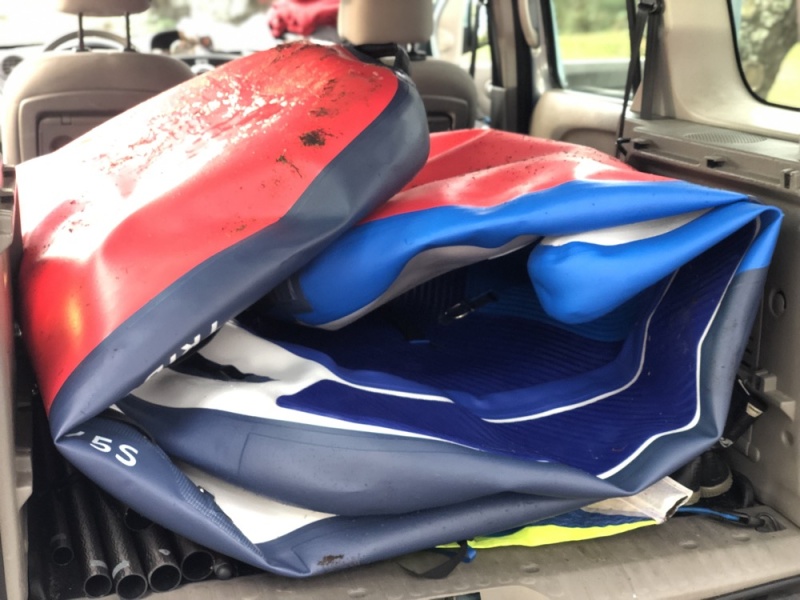 Tribord 5S dégonflé après utilisation