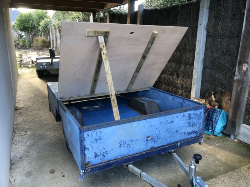 Remorque Tribord 5S ouverte