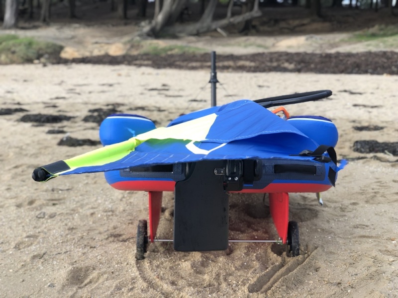 Tribord 5S - retour sur la plage après la navigation