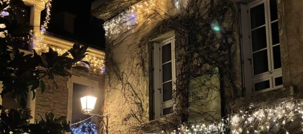 Noël à Rochefort-en-Terre, illuminations