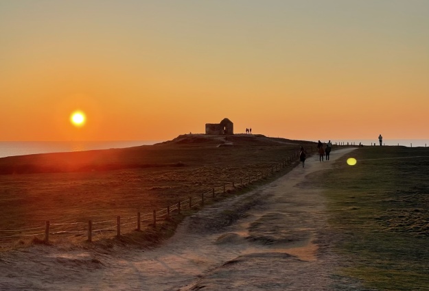 Coucher de soleil, Quiberon, pointe du Percho