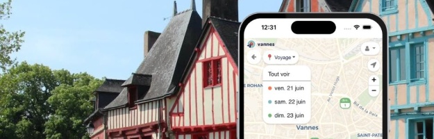Visiter Vannes, voyage automatique avec Tom Explore